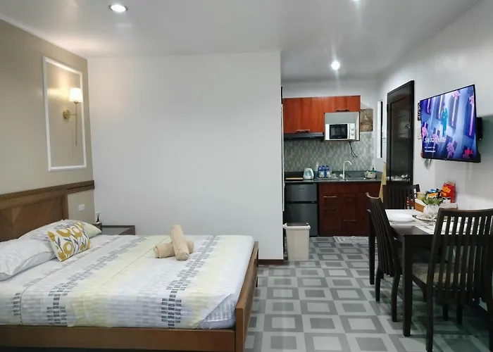 アパート Seaview Residence-garden Privat Resort, Room2 Argao